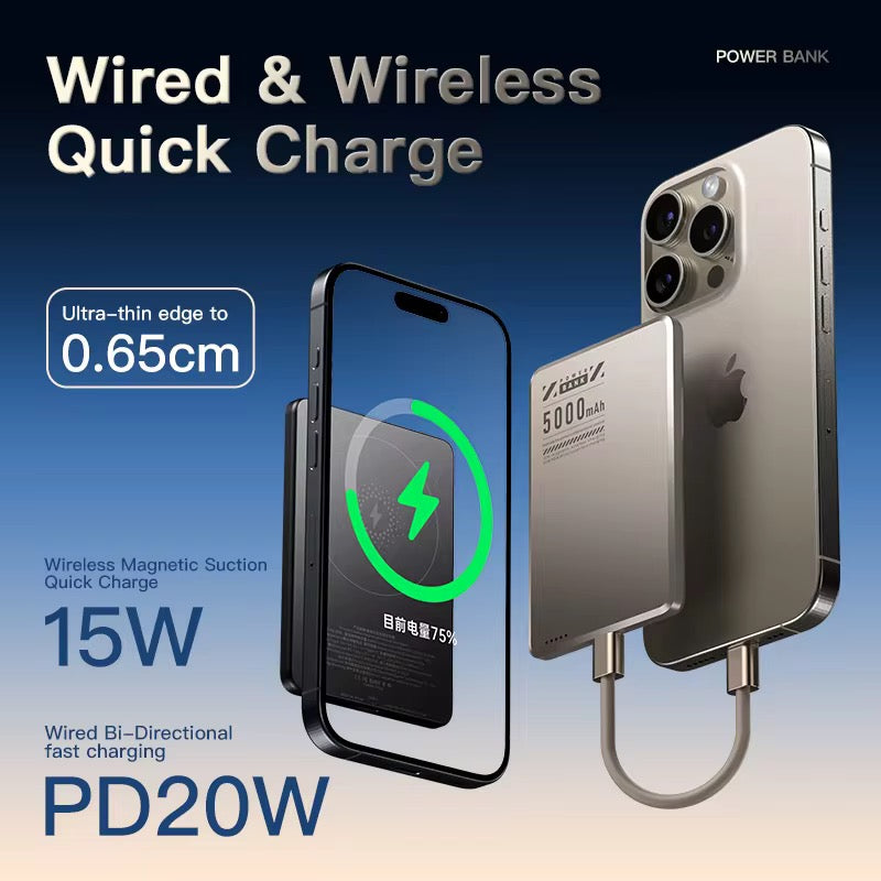 iPhone Super Thin PowerBank 5000 Mah